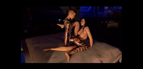  Mass Effect - Miranda And Jack Romance - Compilation
